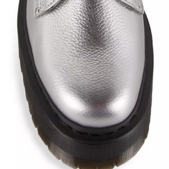 RARE Dr. Martens Jadon Max Boot Metallic Leather Platforms Brand New in … - Picture 4 of 14